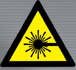 WW12 Warning of Laser Hazard