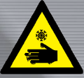 WW18 Warning of Cold Burns Hazard