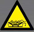 WW21 Beware of Falling Materials from Conveyor Belts