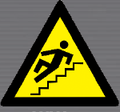 WW22 Beware of Slippery Steps