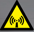 WW26 Warning of Non-Ionizing Radiation Hazard