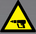 WW31 Beware of Nail Gun Hazard