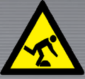 WW33 Warning of Tripping Hazard